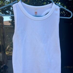 Vintage boutique white tank